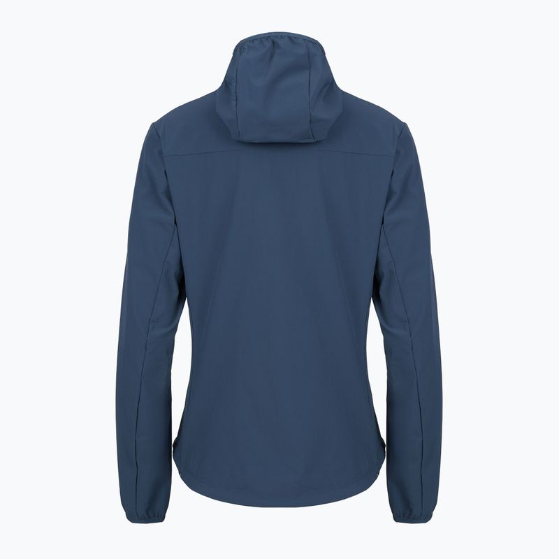 Women's softshell jacket Rab Borealis Hoody tempest blue 2