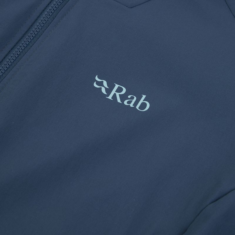 Women's softshell jacket Rab Borealis Hoody tempest blue 3