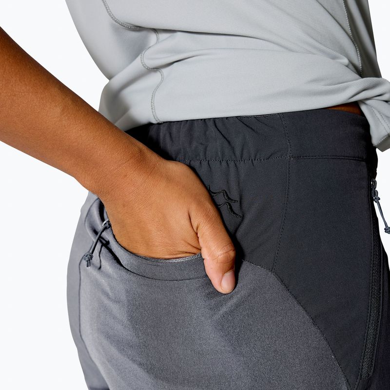 Women's softshell trousers Rab Torque anthracite 7
