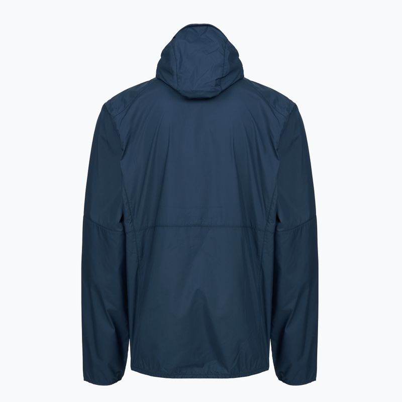 Men's Rab Windgather Hoody jacket tempest blue 2