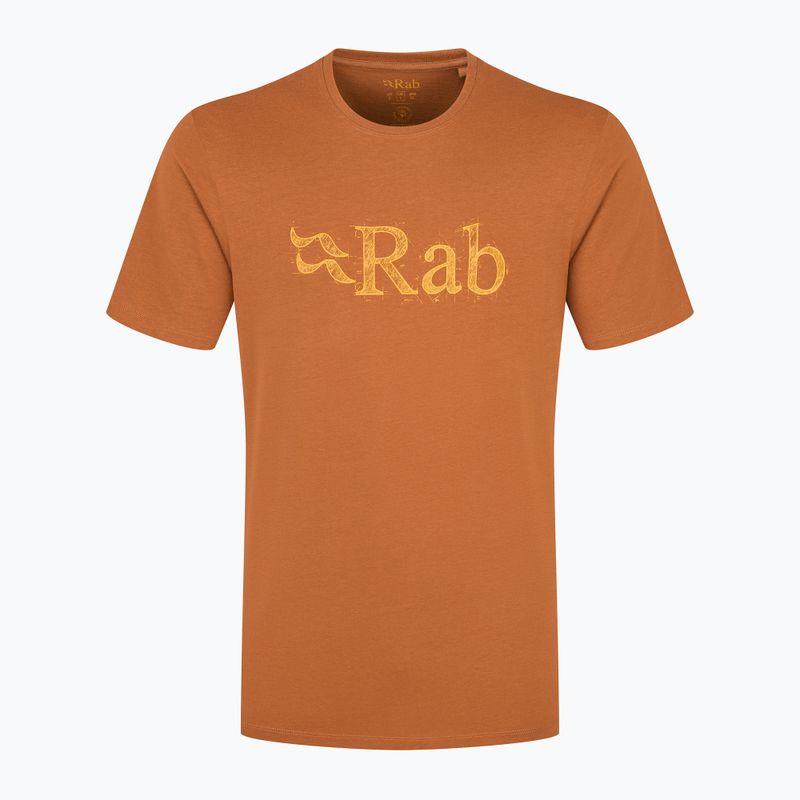Men's Rab Stance Tech Sketch red earth T-shirt