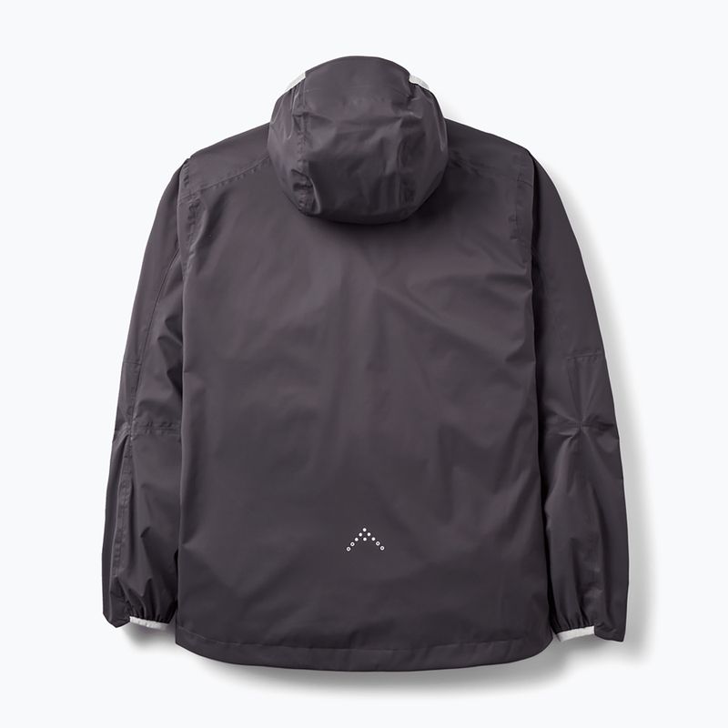 Men's rain jacket Rab Downpour Trail Light anthracite 2