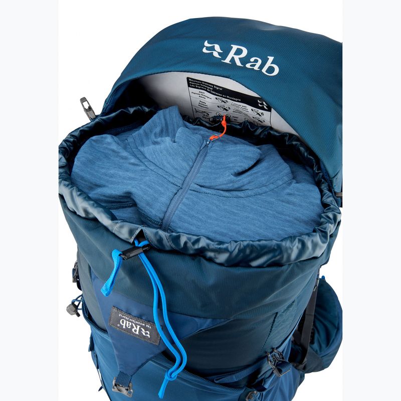 Rab Exion 38 l tempest blue hiking backpack 5