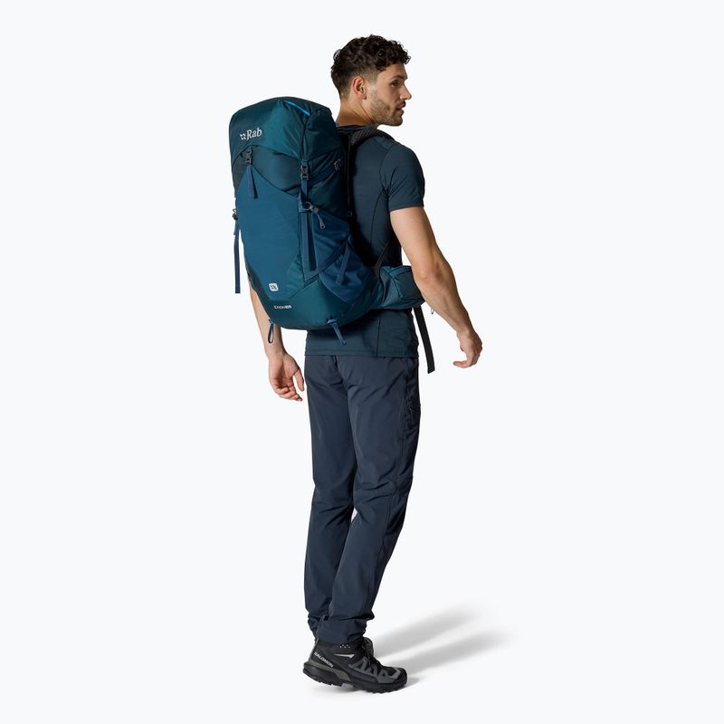 Rab Exion 38 l tempest blue hiking backpack 9