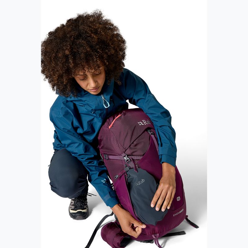 Women's hiking backpack Rab Exion 35 l mulberry 16