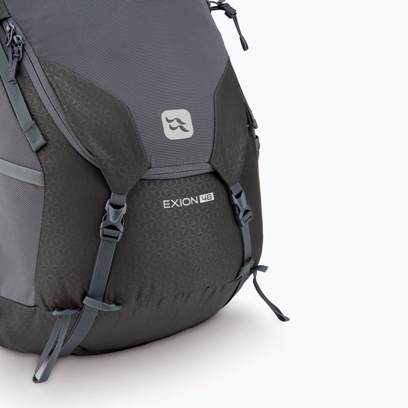 Rab Exion 48 l L-XL anthracite/graphene hiking backpack 9