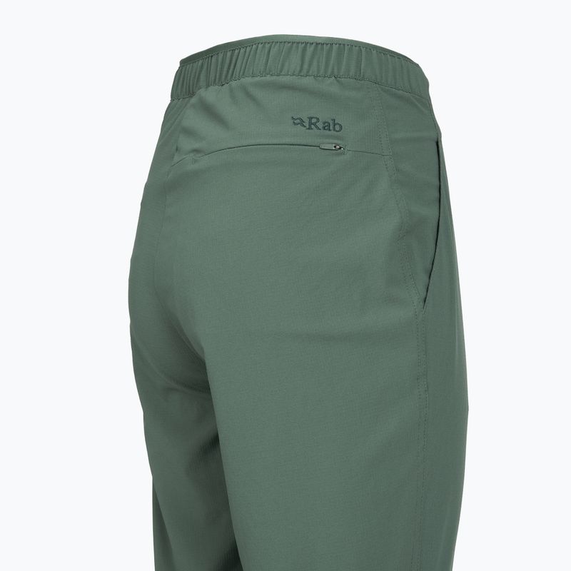 Women's trekking trousers Rab Harpur sage 3