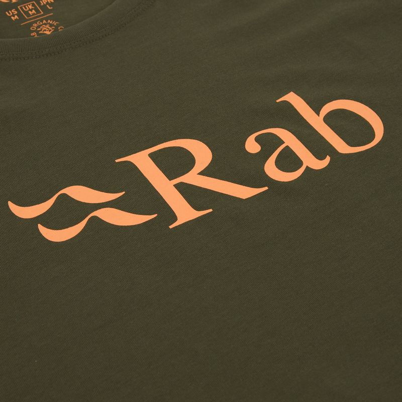 Men's T-shirt Rab Stance Logo army green 3