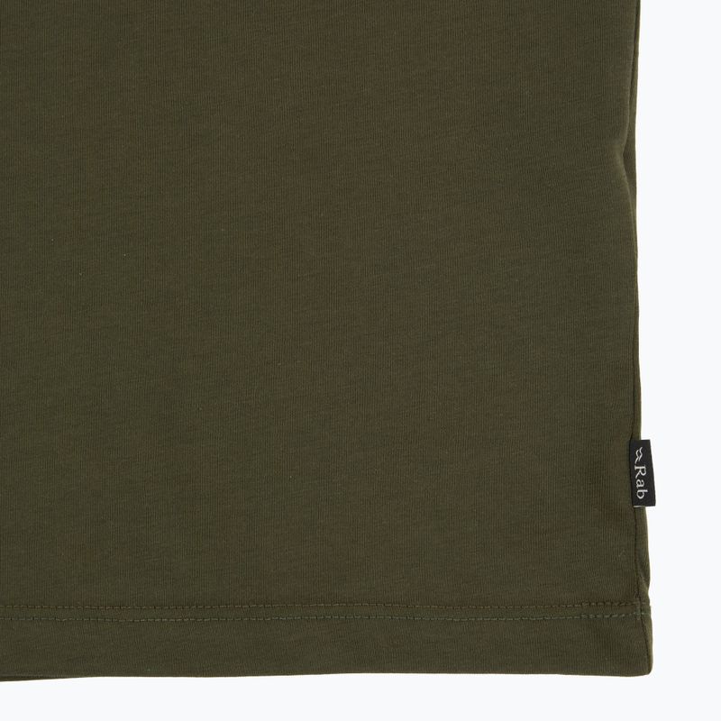 Men's T-shirt Rab Stance Logo army green 4