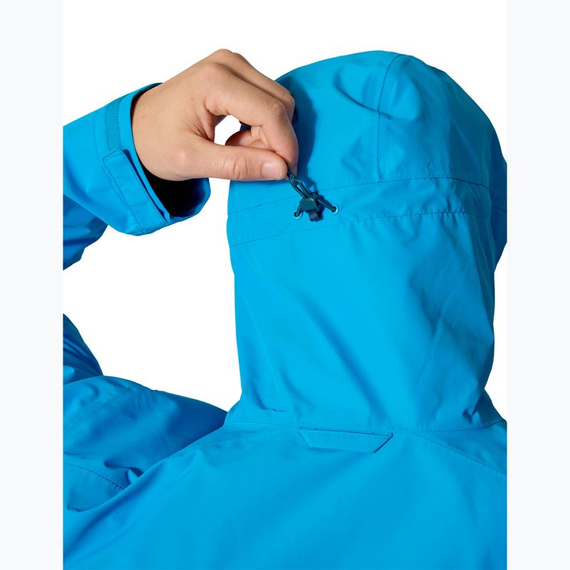 Rab Downpour men's rain jacket maya blue 6