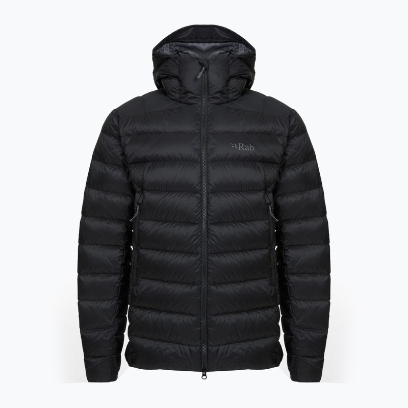 Men's down jacket Rab Electron Pro Hoody black