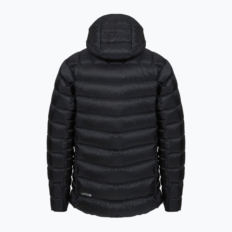 Men's down jacket Rab Electron Pro Hoody black 2