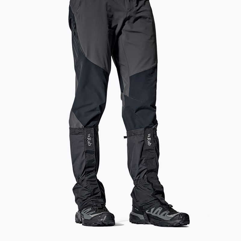 Gaiters Rab Trek Gaiter black 3