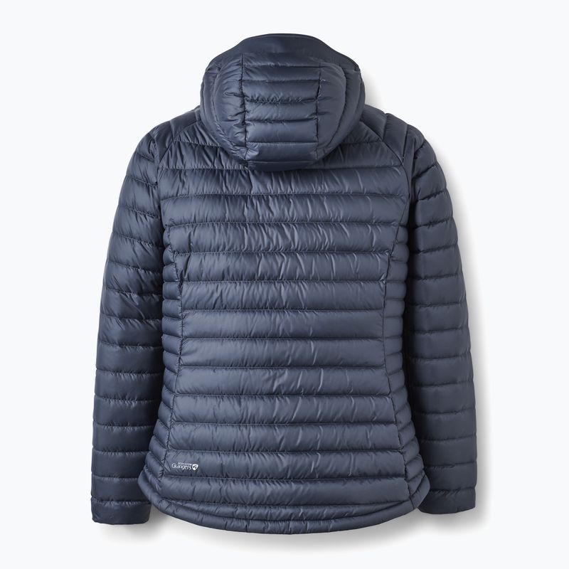 Women's down jacket Rab Microlight Alpine steel 2