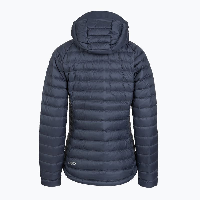 Women's down jacket Rab Microlight Alpine steel 2
