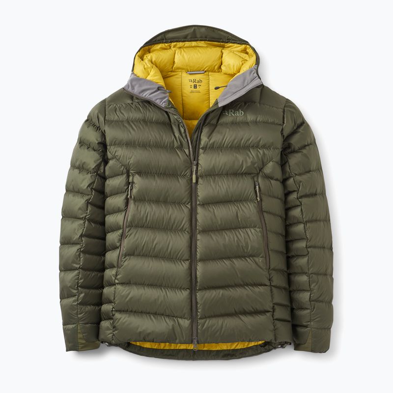 Men's down jacket Rab Electron Pro Hoody army