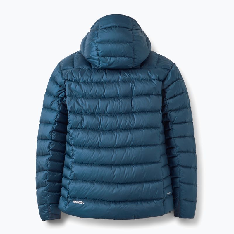 Men's down jacket Rab Electron Pro Hoody tempest blue 2