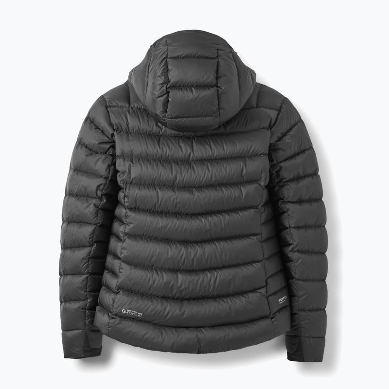 Women's down jacket Rab Electron Pro Hoody black 2
