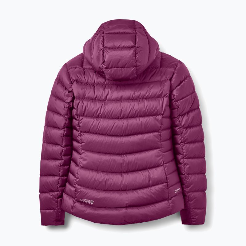 Women's down jacket Rab Electron Pro Hoody mulberry 2