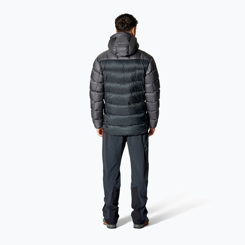 Men's down jacket Rab Neutrino Pro Hoody black/graphene 3