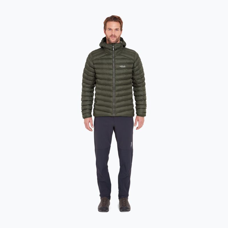 Men's insulated jacket Rab Cirrus Alpine oak 2