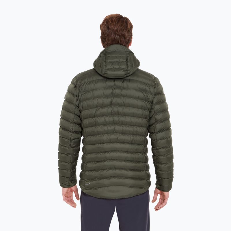 Men's insulated jacket Rab Cirrus Alpine oak 3