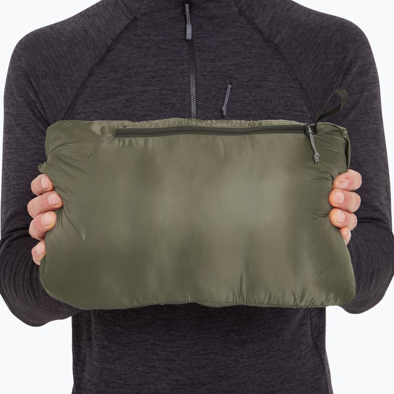 Men's insulated jacket Rab Cirrus Alpine oak 10
