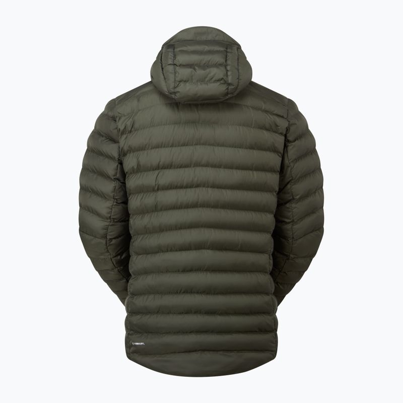 Men's insulated jacket Rab Cirrus Alpine oak 12
