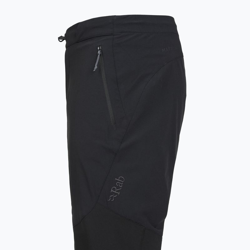Men's softshell trousers Rab Torque black 3