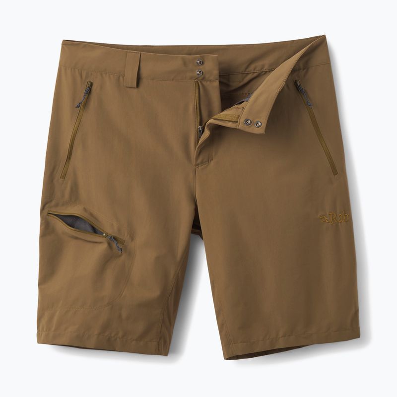 Men's trekking shorts Rab Incline Light oak 3