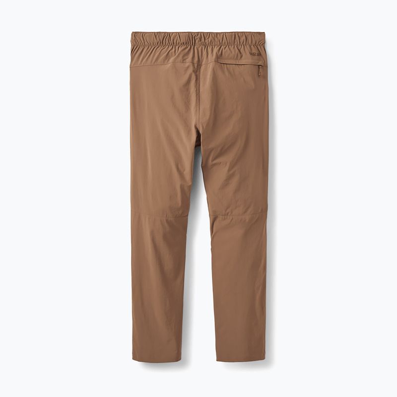 Men's trekking trousers Rab Agden oak 2