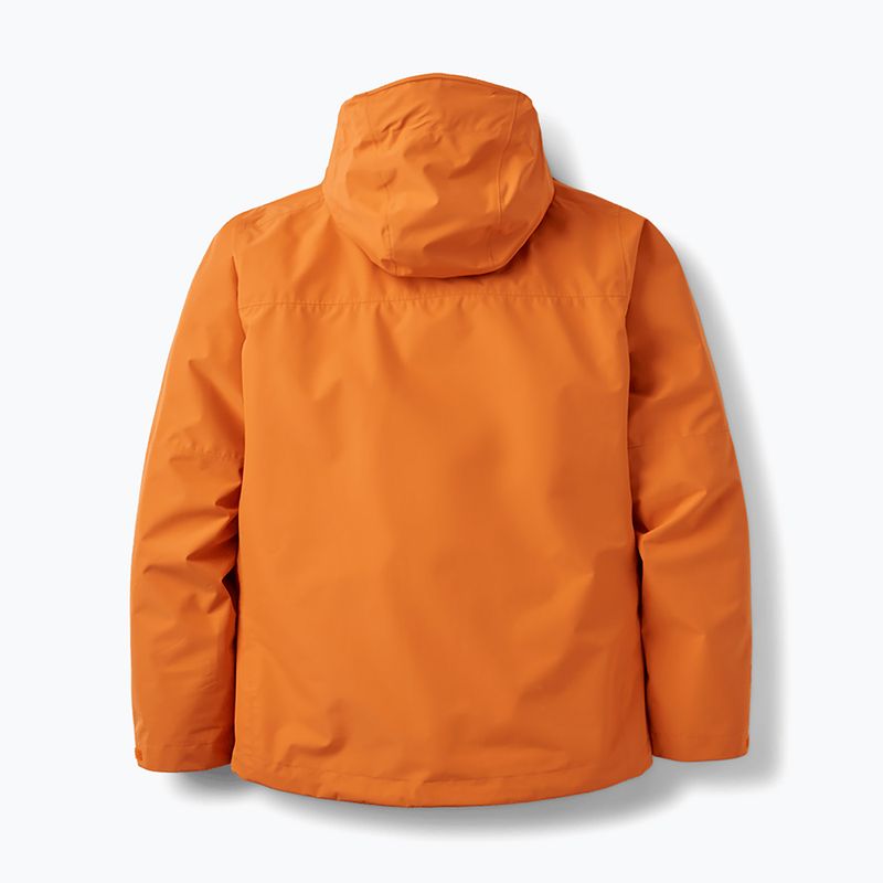 Men's rain jacket Rab Downpour dark melba 2