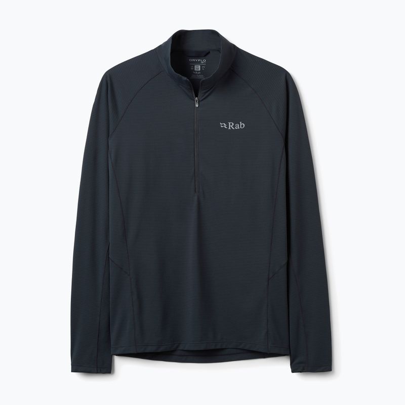 Men's sweatshirt Rab Sonic Zip LS beluga