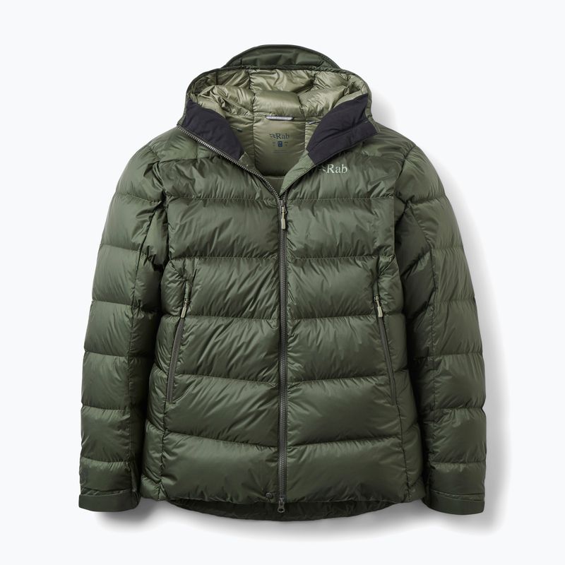Men's down jacket Rab Neutrino Pro Hoody army