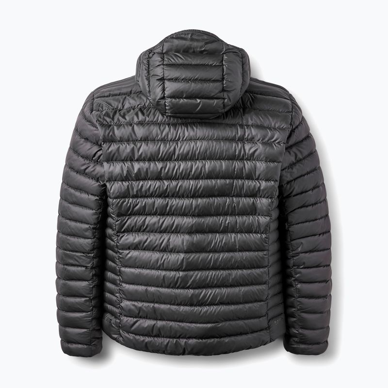 Men's down jacket Rab Microlight Alpine Hoody anthracite 2