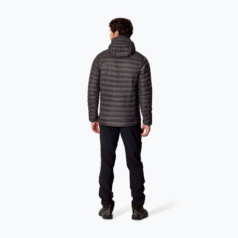 Men's down jacket Rab Microlight Alpine Hoody graphene 3