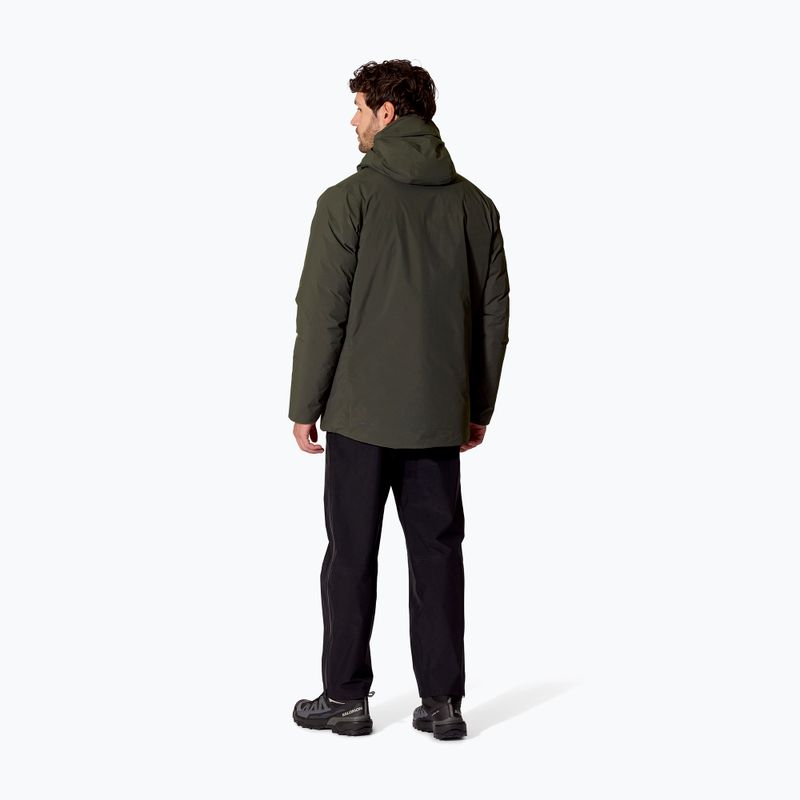 Men's down jacket Rab Valiance dark army 3