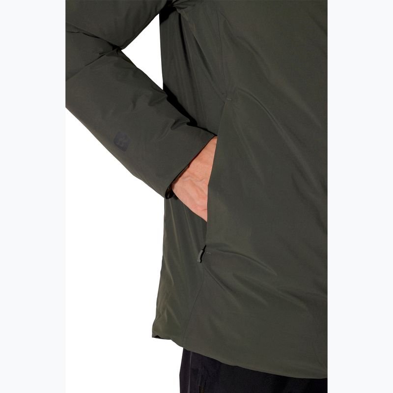 Men's down jacket Rab Valiance dark army 9