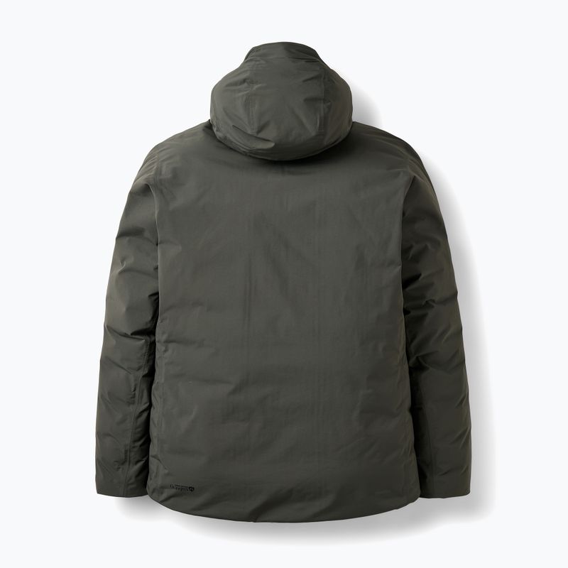 Men's down jacket Rab Valiance dark army 15