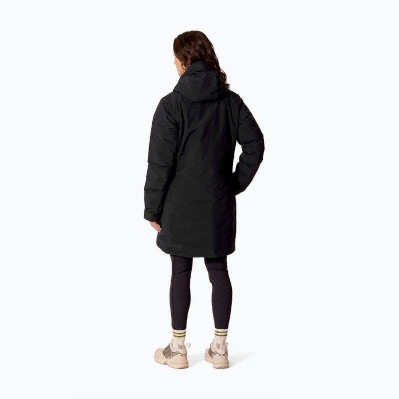 Women's down coat Rab Valiance Parka black 3