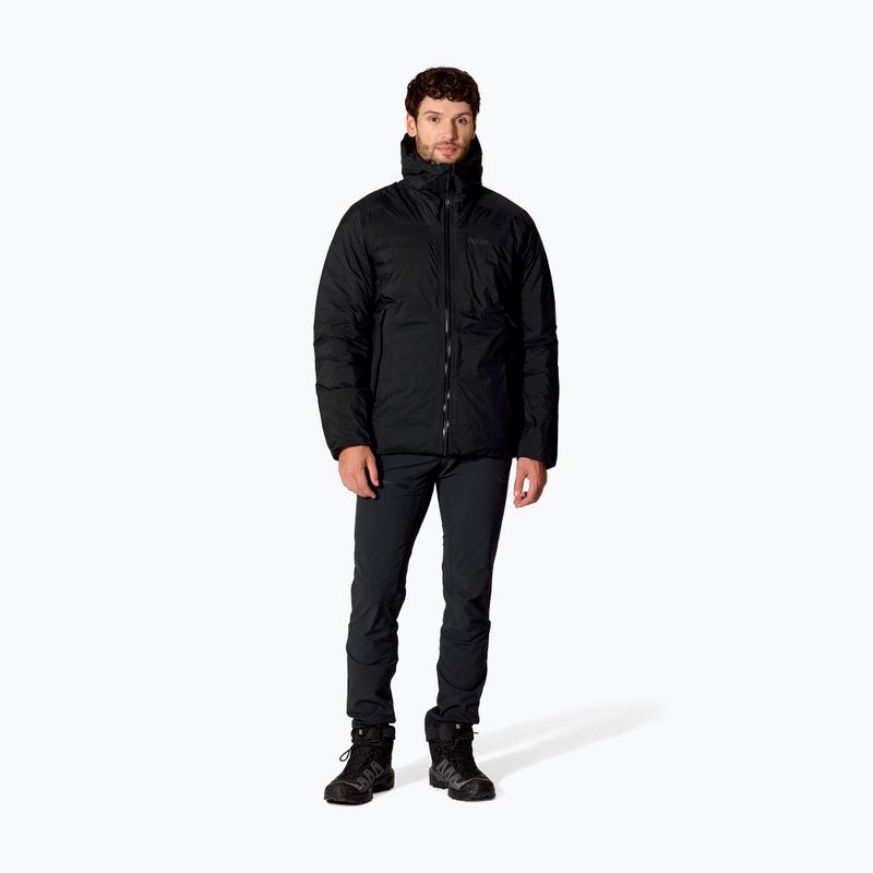 Men's down jacket Rab Microlight Shield  black 2