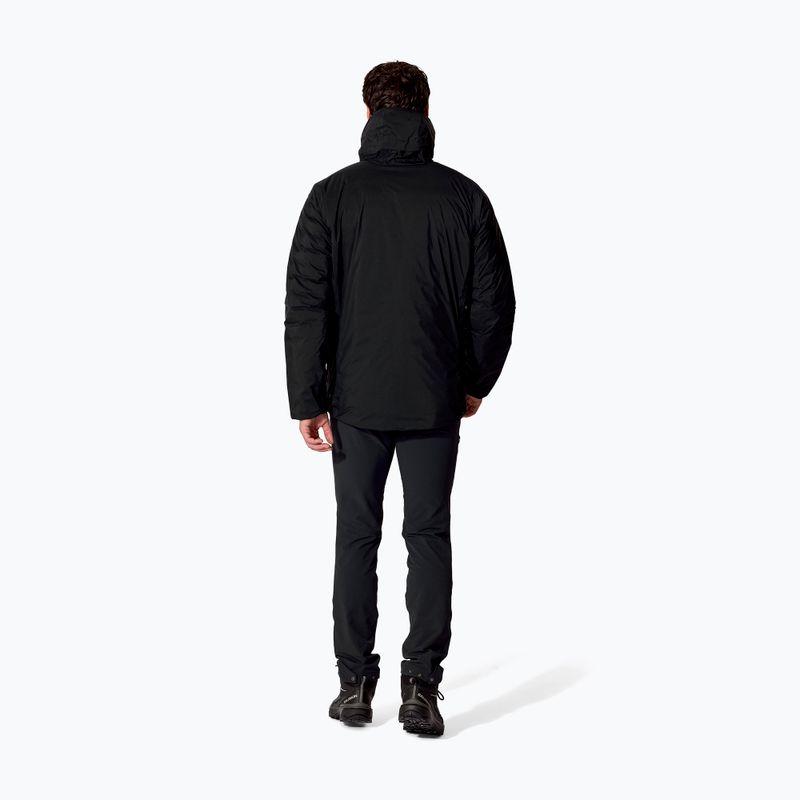 Men's down jacket Rab Microlight Shield  black 3