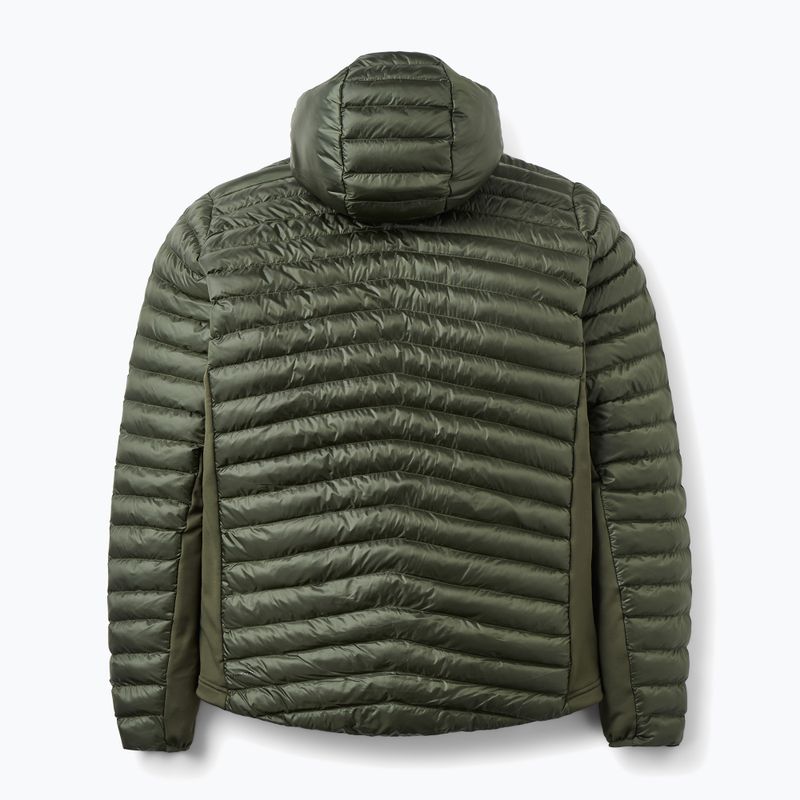 Men's insulated jacket Rab Cirrus Flex Hoody army 2