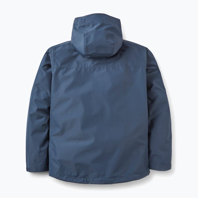 Men's rain jacket Rab Downpour Jacket galaxy blue 2
