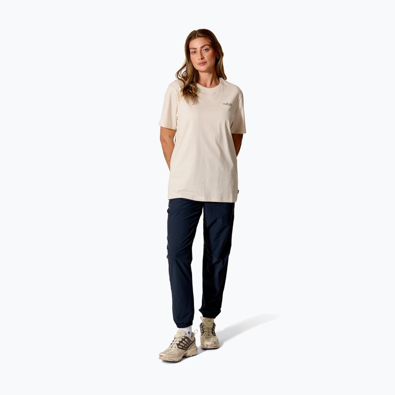 Women's T-shirt Rab Stance Cirque Tee ecru 2