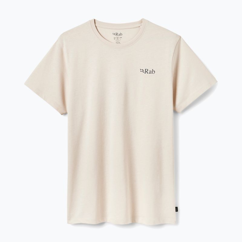 Women's T-shirt Rab Stance Cirque Tee ecru 7