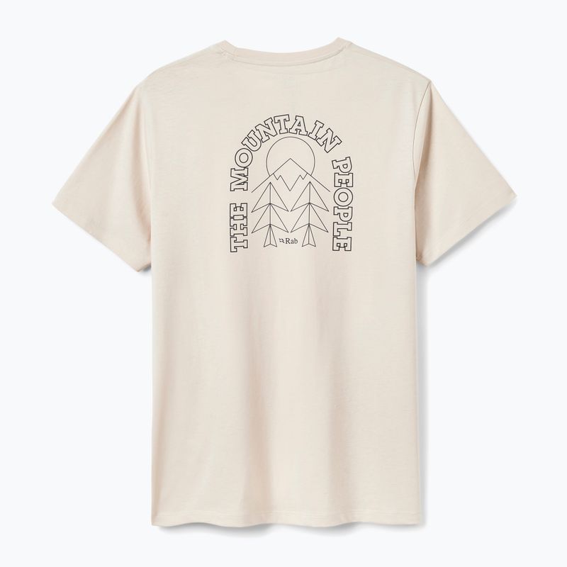 Women's T-shirt Rab Stance Cirque Tee ecru 8