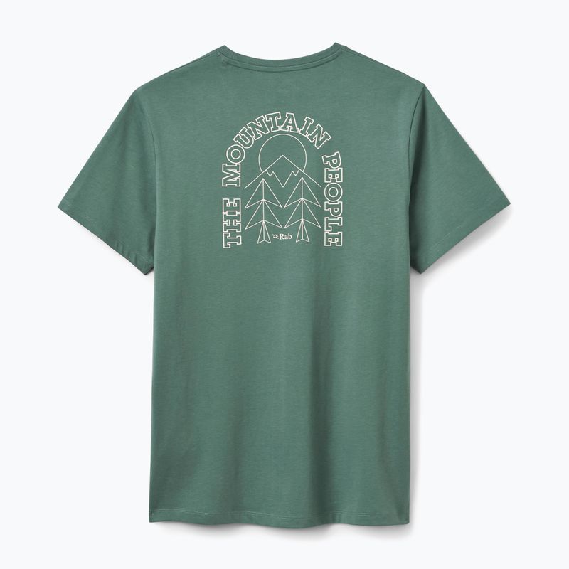 Women's T-shirt Rab Stance Cirque Tee sage 2