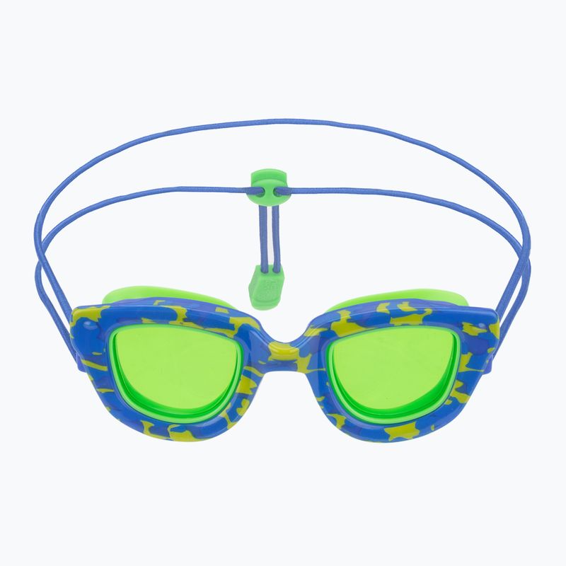 Children's swim goggles Speedo Sunny G Pop Seasiders Print speedo blue camo / jello green 2