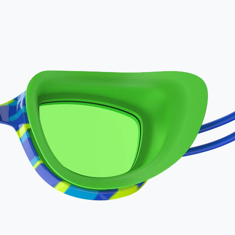 Children's swim goggles Speedo Sunny G Pop Seasiders Print speedo blue camo / jello green 4
